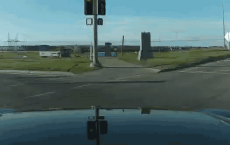 Road edge failure